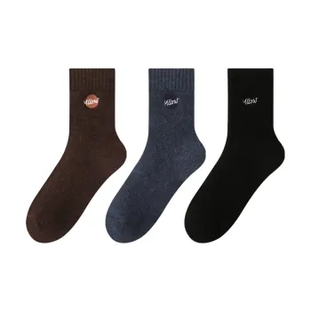 MIIOW Mid Calf Socks Unisex 3 Pack