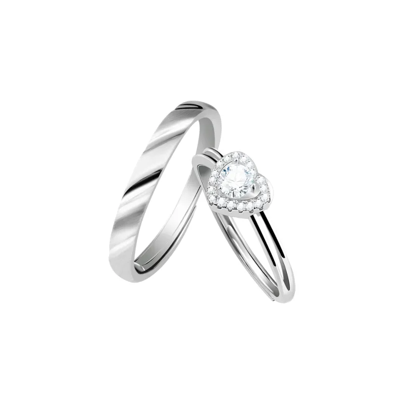 YUJIANDOUDOU S925 Silver Rings Unisex-0