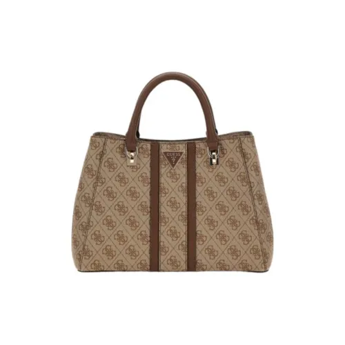 GUESS Leather Handbag Men's Brown