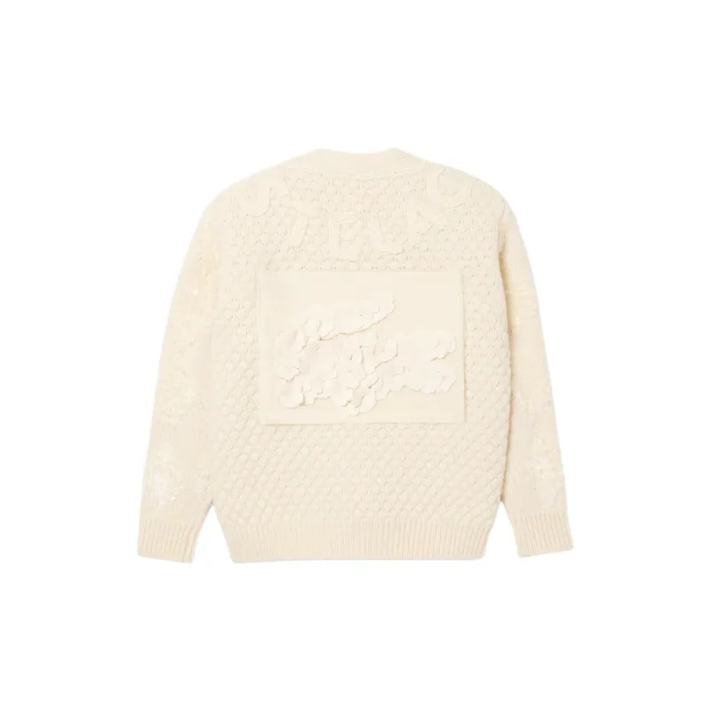 LACOSTE Sweater Women's Natural White-1