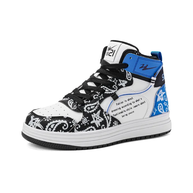 DOUBLE STAR 88 High Top Skateboard Shoes Unisex-2