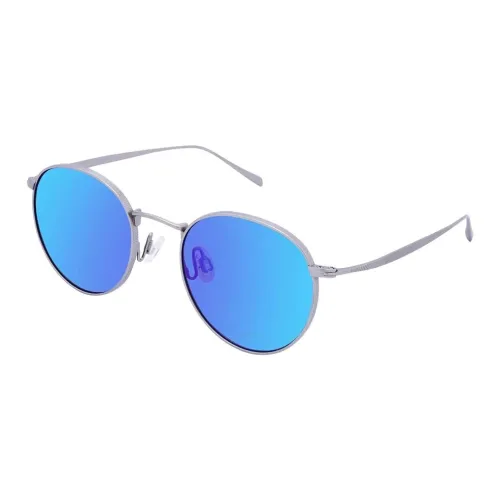 Maui Jim Titanium Round Sunglasses Women's Gray