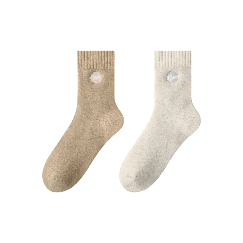 MIIOW Mid Calf Socks Unisex 2 Pack-2