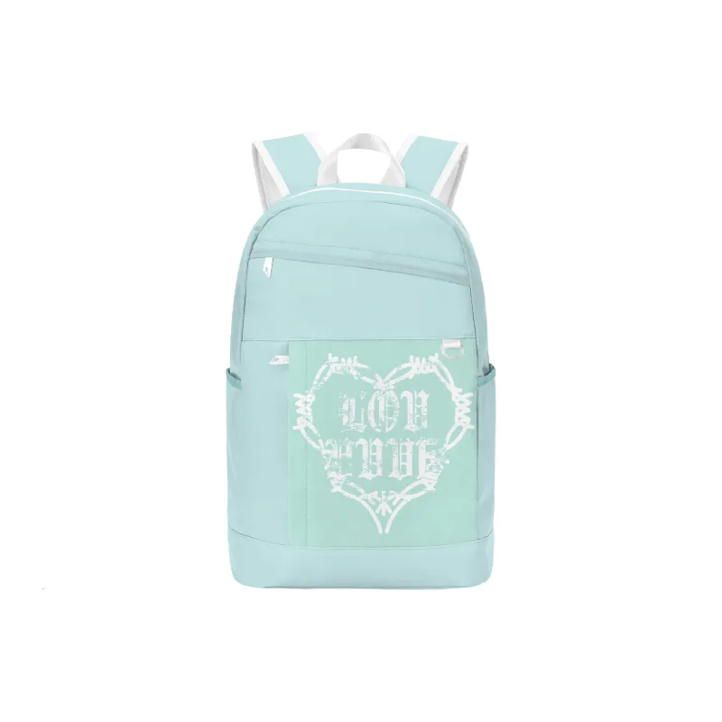 LOVVVVE Nylon Backpack Regular Unisex Blue-0