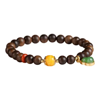 DALONG Old Mountain Sandalwood Bracelets Unisex