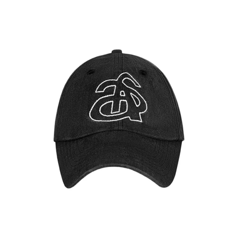 ANN ANDELMAN Baseball Caps Unisex Black Gray-1