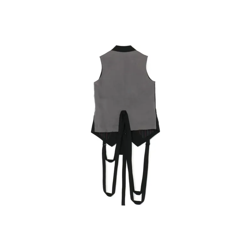 Yohji Yamamoto Asymmetric Sleeveless Shirt-1