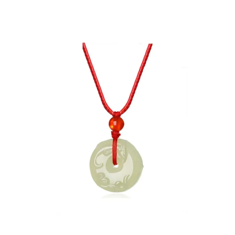 Red All Year Round Chalcedony Necklaces Unisex-0