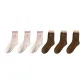 6 Pack (Beige 3+Dark Coffee 3)