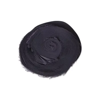 ISSEY MIYAKE Wool Silk Polyester Shawls Women's Dark Blue