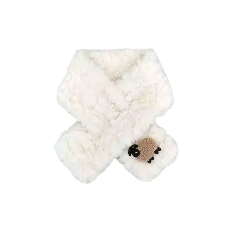Yalu Polyester Plush Yarn Scarf Unisex Gift Box Set-2