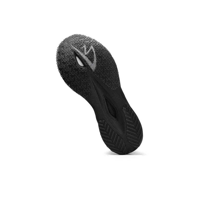 Sonic Cat Cushioning Breathable Thermal Coverage Low Top Full Length Carbon Plate Running Shoes Unisex Warrior Black-5