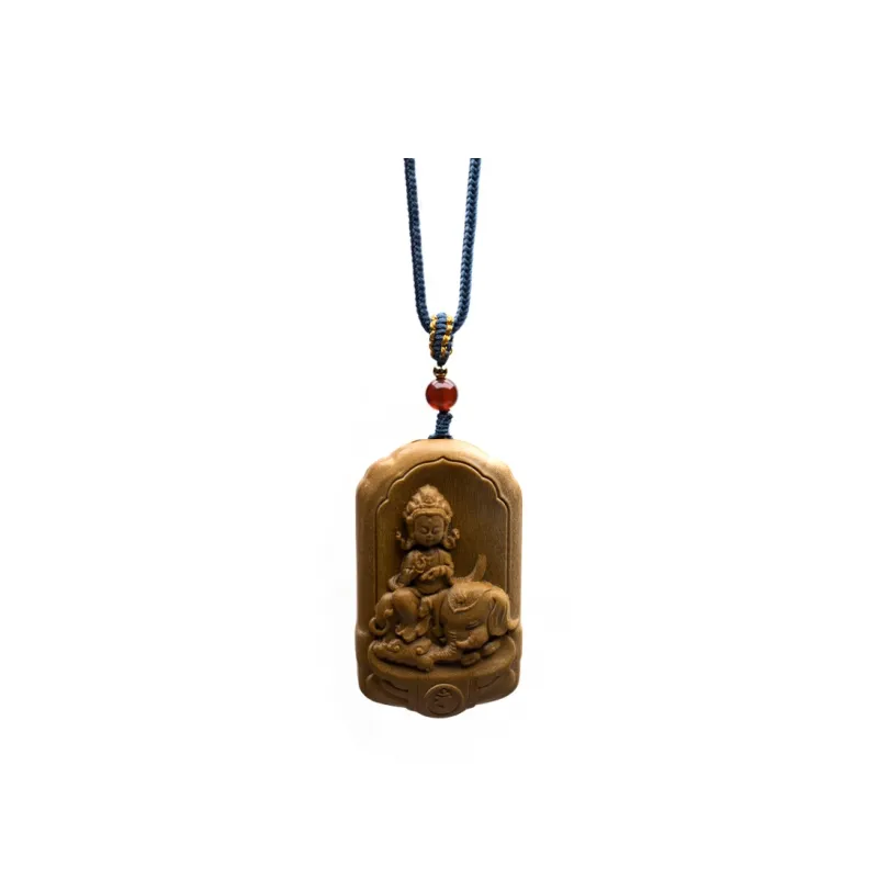 HUISHI Laoshan Sandalwood Pendants Unisex-9
