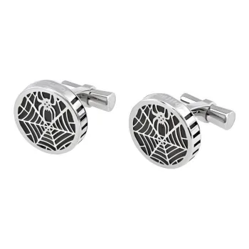 MONTBLANC Metal Cufflinks Men's Silver