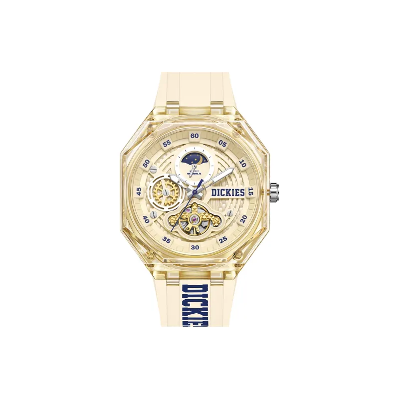 Dickies Starlight Collection Wrist Watch Mechanical Movement Cut Out Dial Unisex Shopping Bag+Box-15