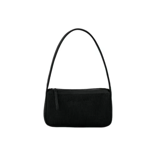 JOSEPH&STACEY Recycled Polyester Shoulder Bag Small Size Women's Starry Black