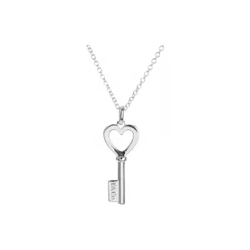 TIFFANY & CO. Keys Collection 925 Sterling Silver Necklaces Women's Silver