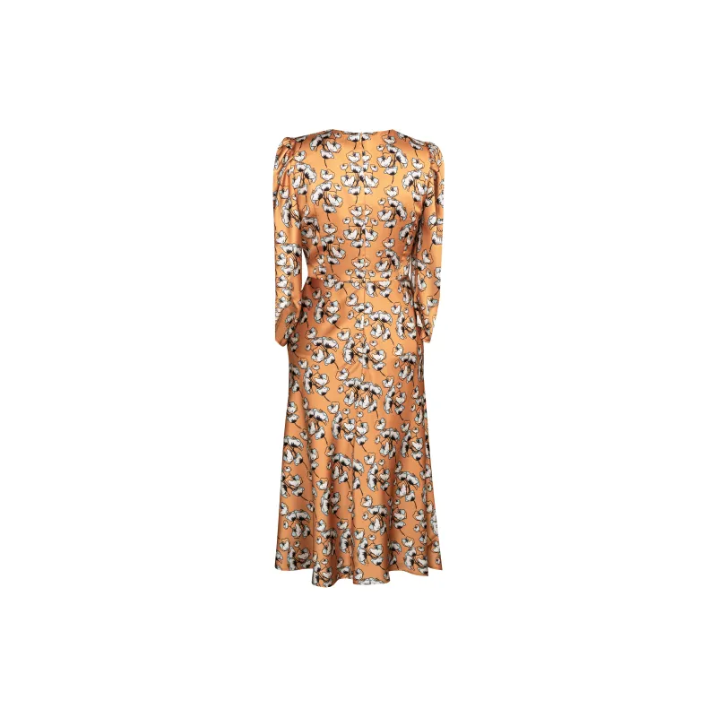ROEYSHOUSE Long Sleeved Dress Women's Multicolor-1