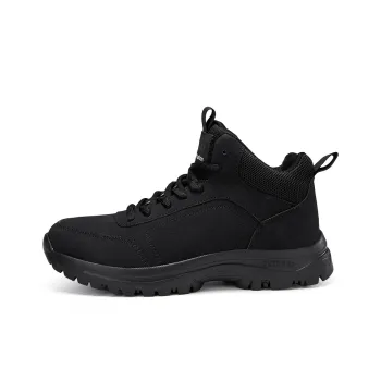 Dunnu Warm Wear Resistant Slip Resistant High Top Casual Shoes Men's