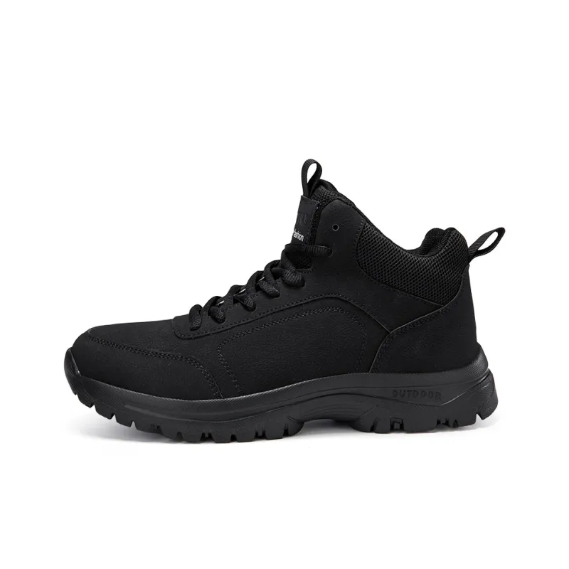 Dunnu Thermal Abrasion Resistant Slip Resistant High Top Casual Shoes Men's-0