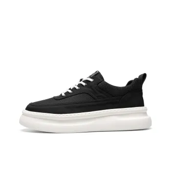 D FUSE SCANDINAVIA Low Top Skateboard Shoes Men's Black