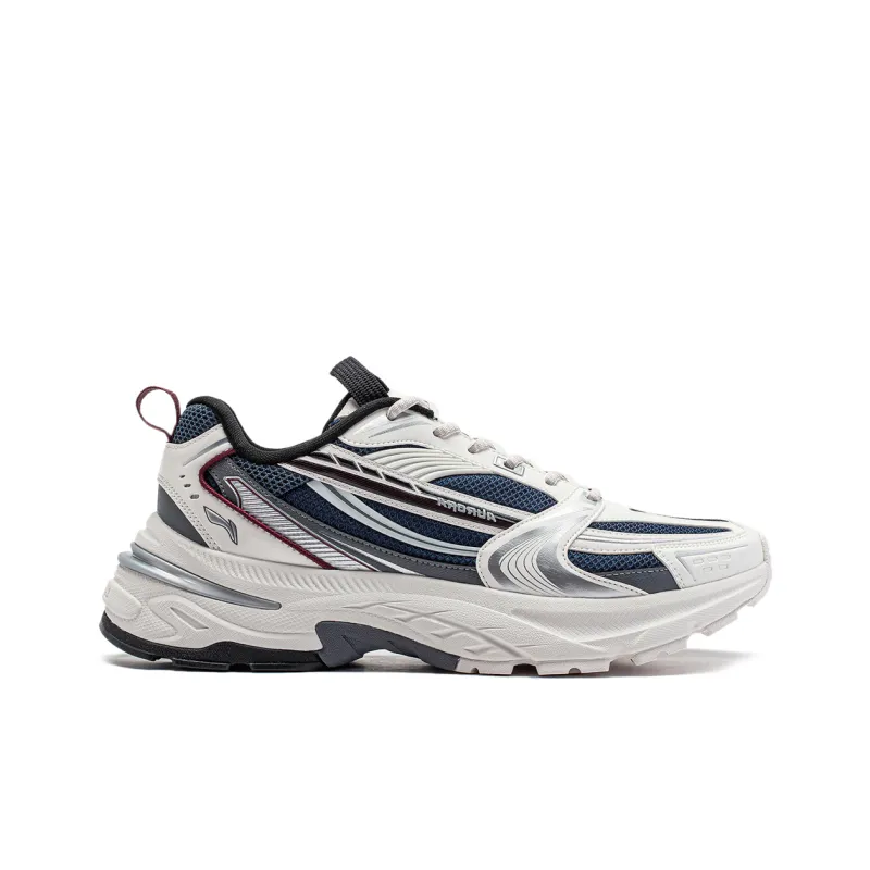 LINING Aurora 2K Casual Shoes Men Low Top Mist White/Deep Simple Blue-1