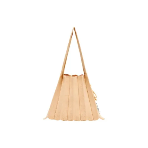 JOSEPH&STACEY Polyester Shoulder Bag Small Size Unisex Sandy Beige