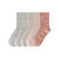 Light Gray 2+Light Coffee+Light Pink+Orange Red