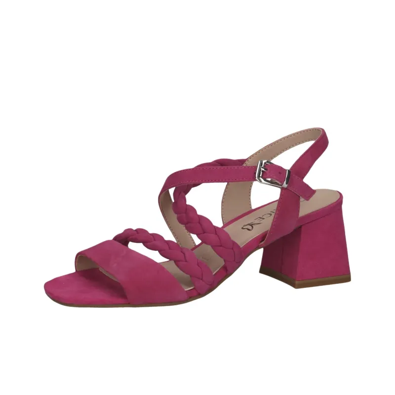 CAPRICE Baila Roman Sandals 6.5cm Women's Fuchsia-2