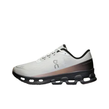 On Cloudspark Anti Slip Wear Resistant Low Top Running Shoes Men's Light Gray