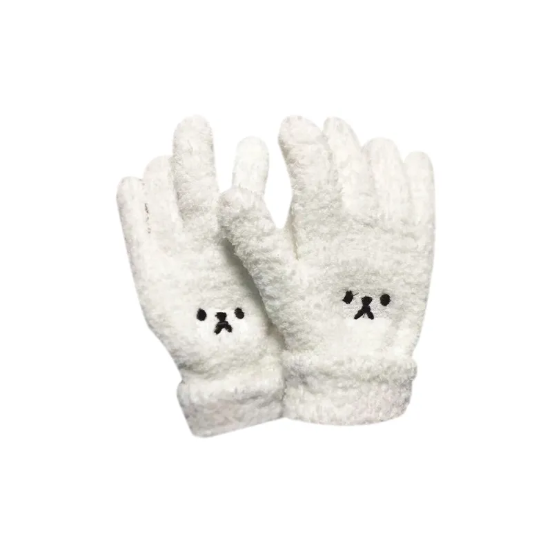 FLIM Polyester Knit Gloves Women's-0