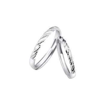 YUJIANDOUDOU S925 Silver Rings Unisex
