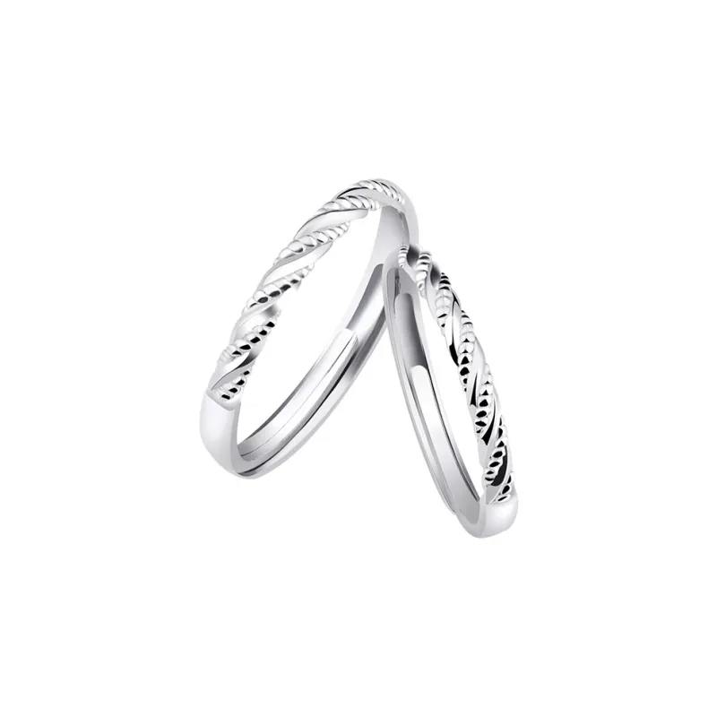 YUJIANDOUDOU S925 Silver Rings Unisex-0