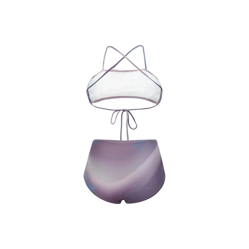 PISCESS Bikinis Women's Purple-1