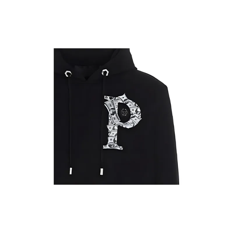 PHILIPP PLEIN Money Graphic print Hoodie-5