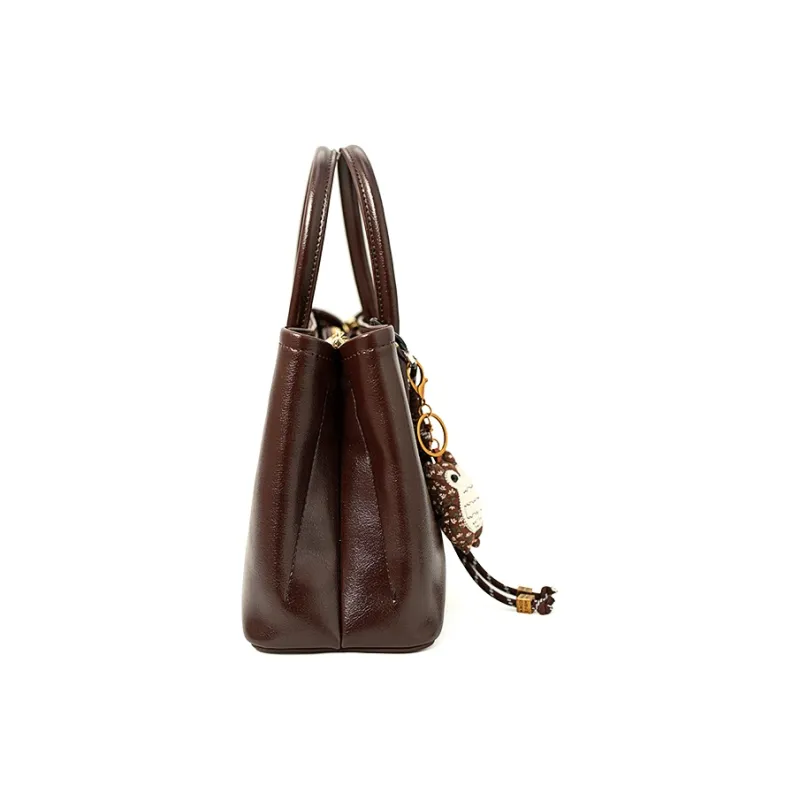 Vigno Synthetic Leather Handbag Regular Women's Red-17