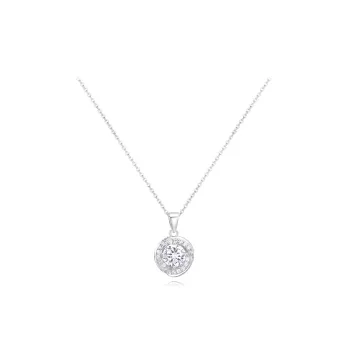 FANFRI Zircon Necklaces Women's Birthday Anniversary Gift For Girl Confession Box
