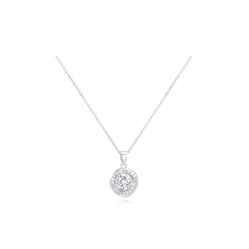 FANFRI Zircon Necklaces Women's Birthday Anniversary Gift For Girl Confession Box