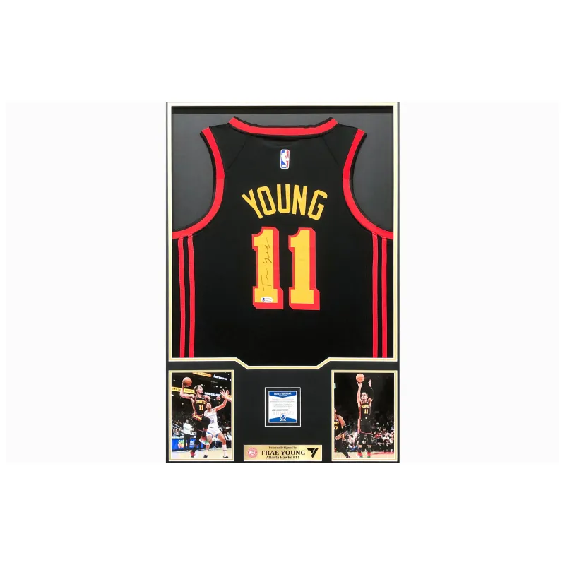 Huayitaojin Basketball Fan Supplies Beckett BAS Authenticity Certificate Framed 67x97cm Black-1
