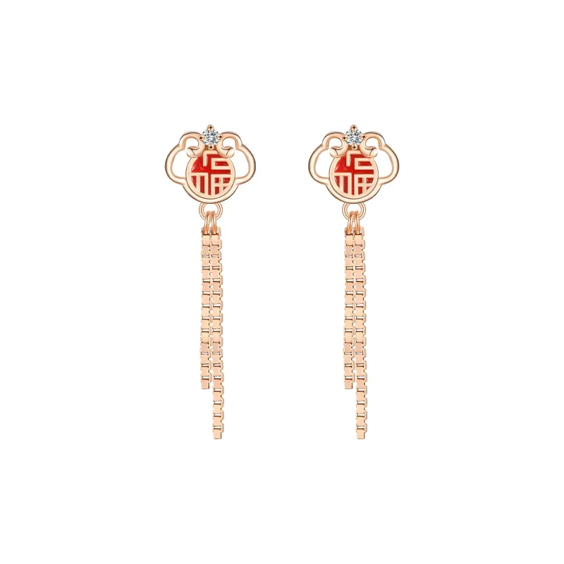 LIANDUO S925 Silver Earrings Women's-0