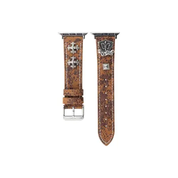 LOVINGCOOL Apple Compatibility Watch Band Genuine Leather Material