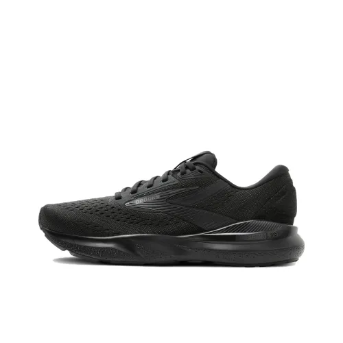 Brooks Adrenaline GTS Cushioning Breathable Low Top Casual Running Shoes Men's Black