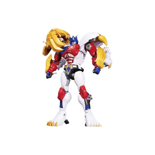 TAKARA TOMY Optimus Prime Transformers Masterpiece MP48 White Lion Assembled Models