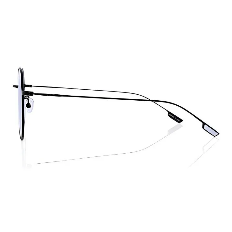 LAPIZ SENSIBLE. Β Titanium Irregular Shape Sunglasses Unisex Black-2
