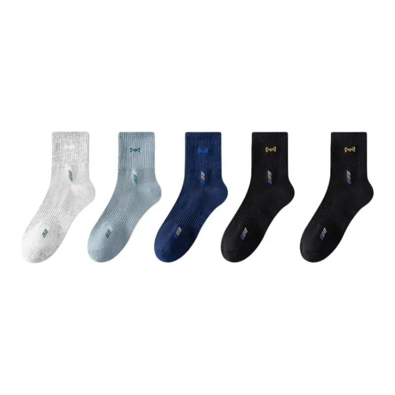 MIIOW Mid Calf Socks Men's Combo Set-6