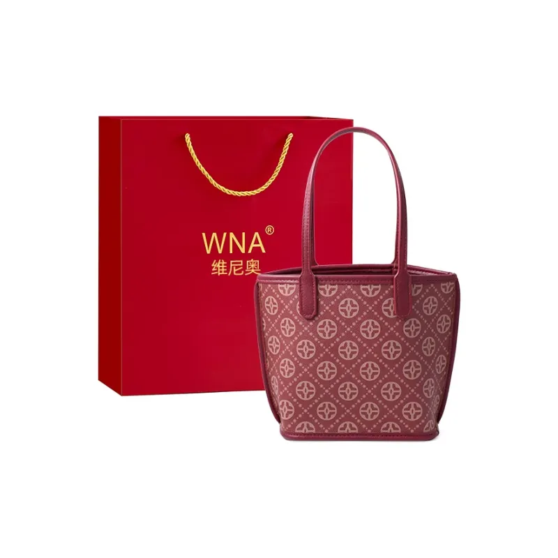 Vigno Synthetic Leather Woolen Handbag Combo Bag Regular Women's Red-12