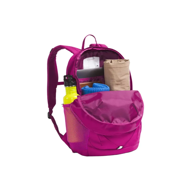 THE NORTH FACE Jester Recycled Polyester Backpack Regular Kids' Deep Blackberry With Dragon Fruit-3
