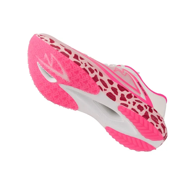 Sonic cat Running Shoes Unisex Low Top Pure White-4