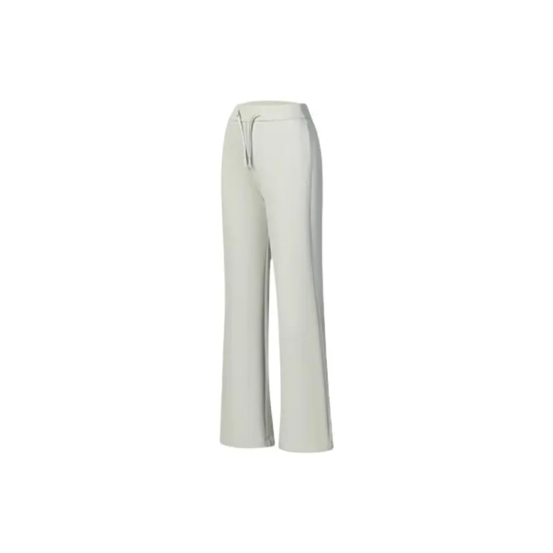 FILA Knitted Sports Pants Women's Cool White Gray-1
