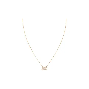 Chaumet Liens Lineage Lifetime Series 18K Rose Gold Necklaces Women's